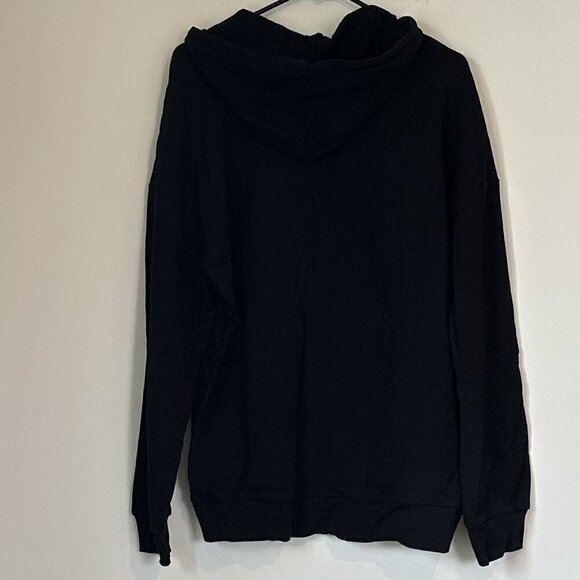 NWT BP Black Sweatshirt with Blue Self Love Graphic - Size: Medium - Picture 5 of 5